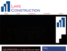 Tablet Screenshot of lakeconstructionny.com